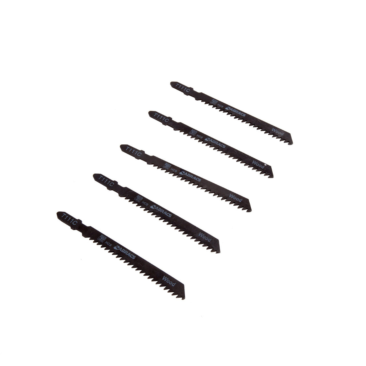 Abracs Jigsaw Blades for Wood 5 Pack T111C