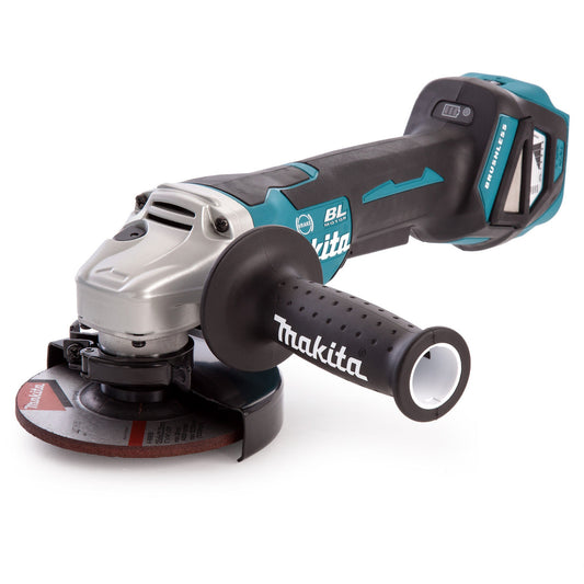 Makita 18V LXT 5 inch 125mm Brushless Angle Grinder Body Only Soft Start DGA517Z