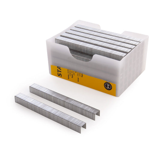 Stanley 10mm Heavy Duty Staples Pack Of 5000 Made With Zinc 1-TRA706-5T