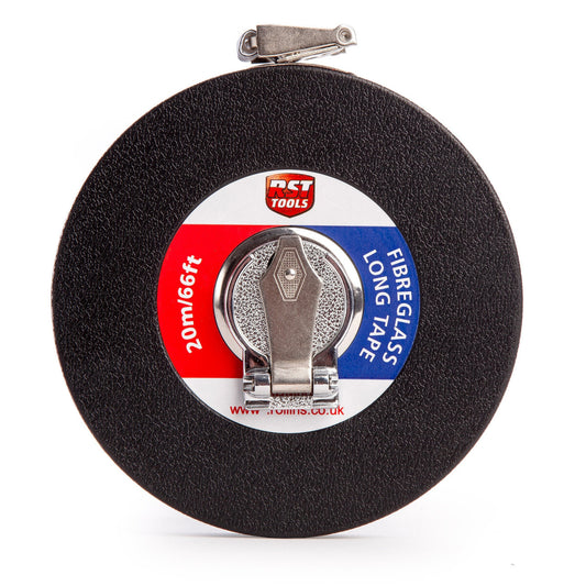 RST Metric Imperial Fibreglass Tape Measure 20m RDM08