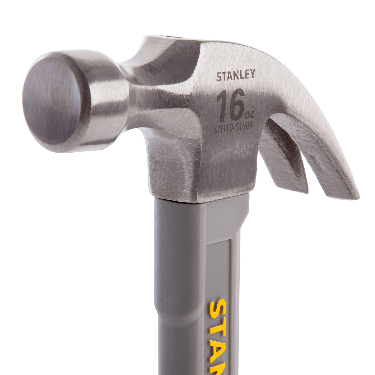 Stanley Claw Hammer with Fibreglass Shaft 16oz bi-material grip STHT0-51309