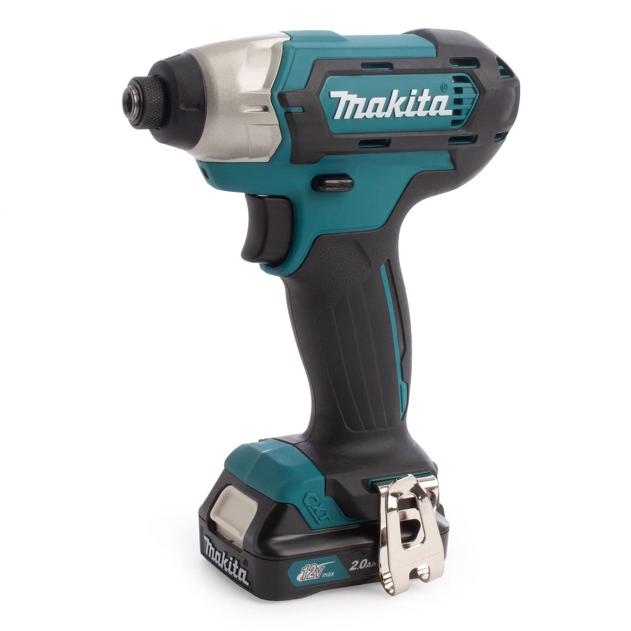 Makita 12Vmax CXT Impact Driver & Drill Driver Twin Pack 2 x 2.0Ah Batt CLX224AJ