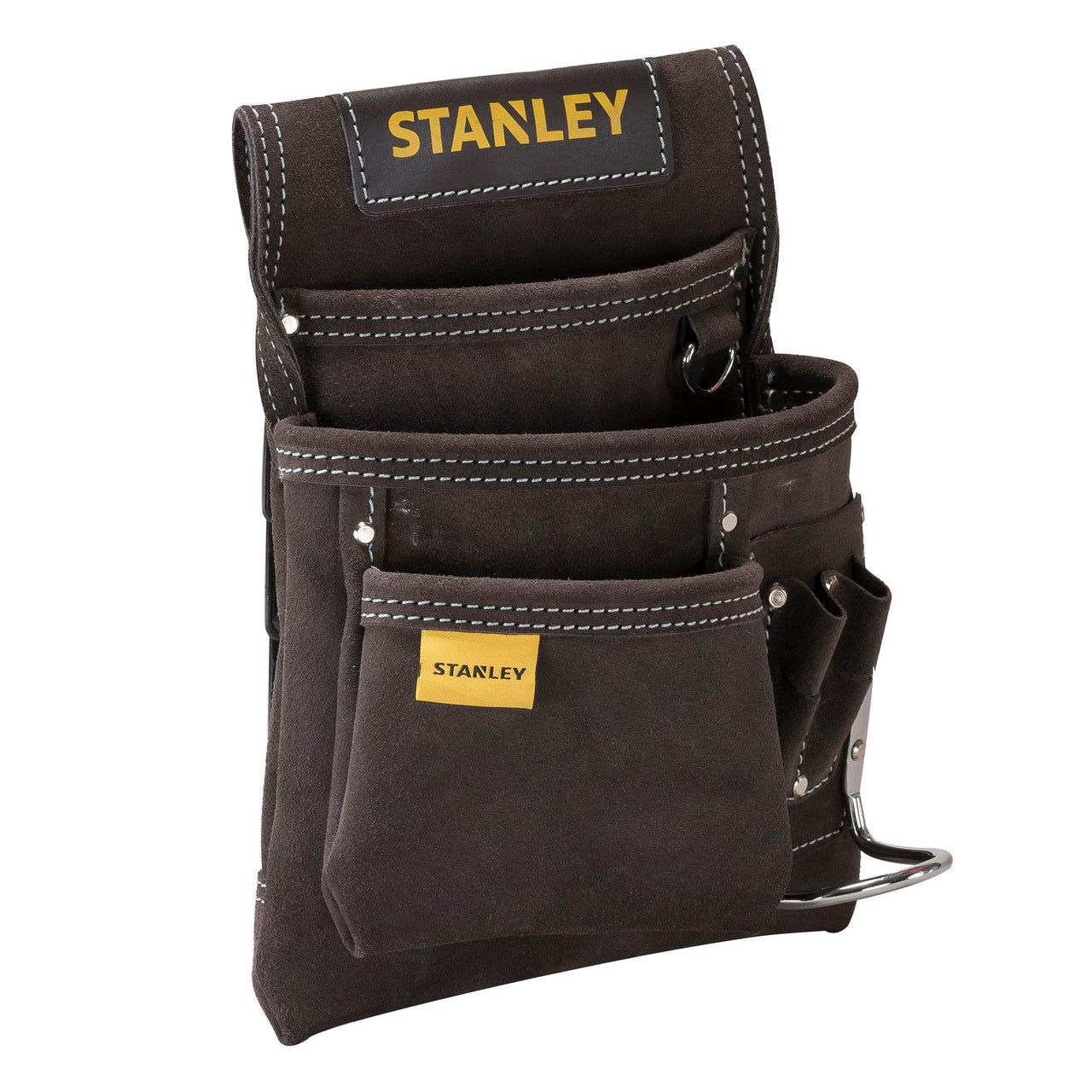 Stanley STST1-80114 Leather Nail & Hammer Pouch for Tool Belt