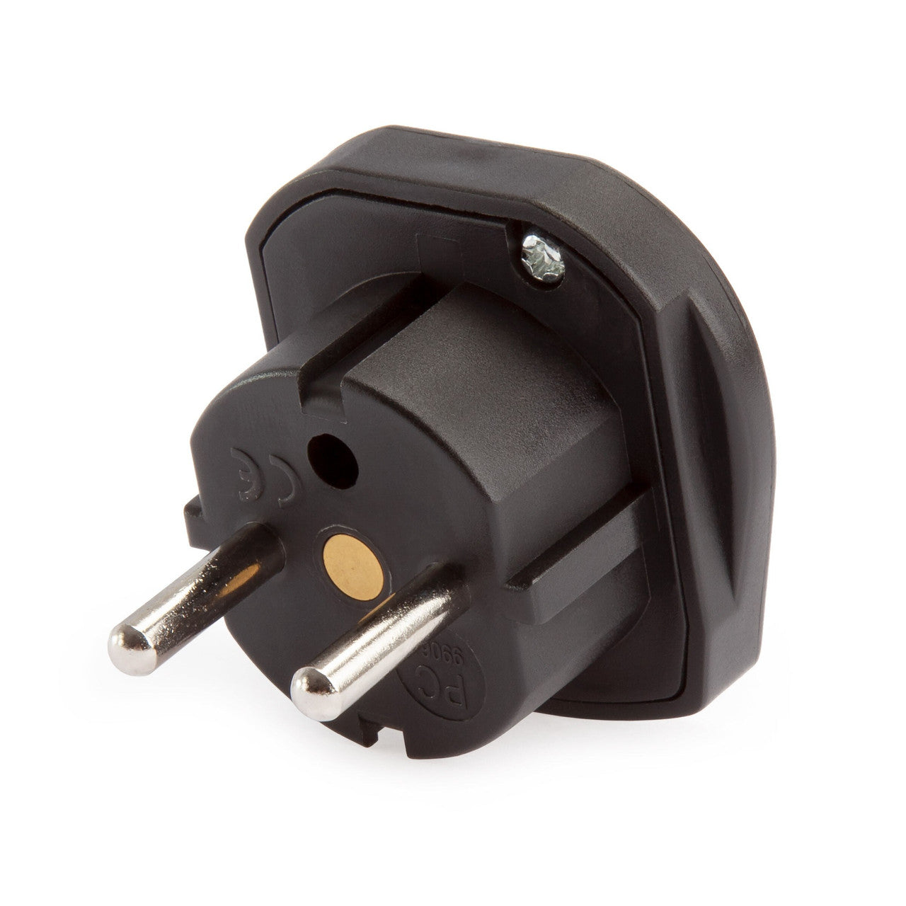 Travel Adapter Europe & Mediterranean with 2 Pin System Fpr 13 amp UK Plug