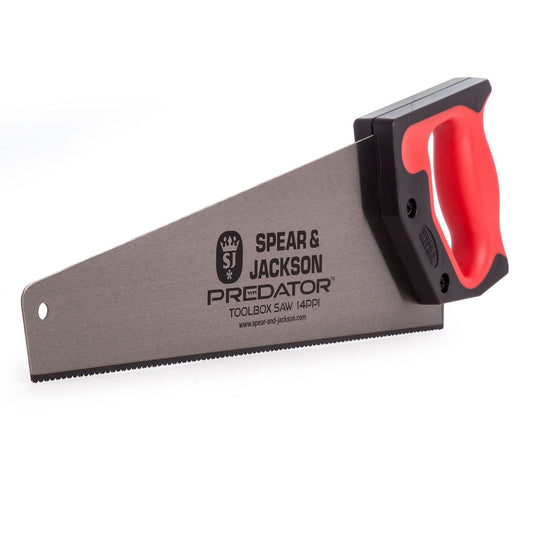Spear & Jackson Predator Toolbox Saw 350mm 14" Points per inch 14 B9814