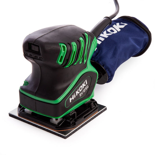 HiKOKI 114mm x 140mm Orbital Palm Sander 110V 200W Speed 14000 min SV12SGJ2Z