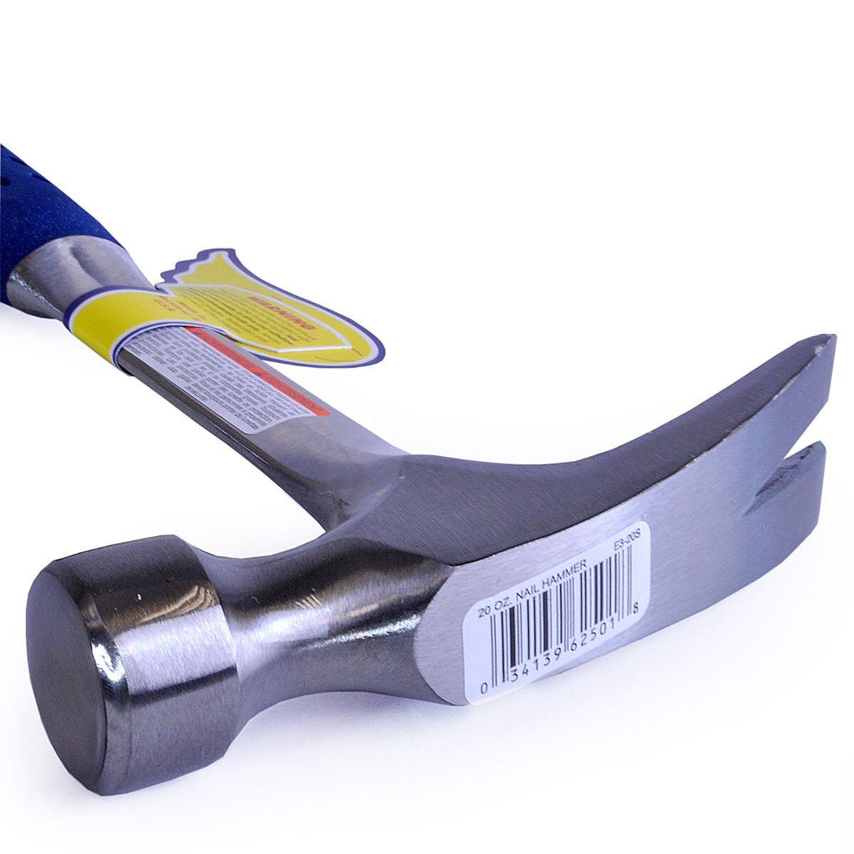Estwing Straight Claw Hammer Vinyl Grip 20oz For Nails Boards Demolition E3/20S