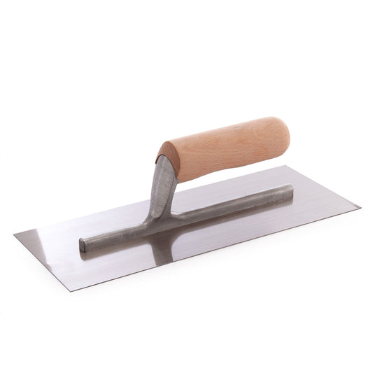 RST 11"X4.5" B Grade Finishing Trowel wood handle Carbon steel blade RTR124B