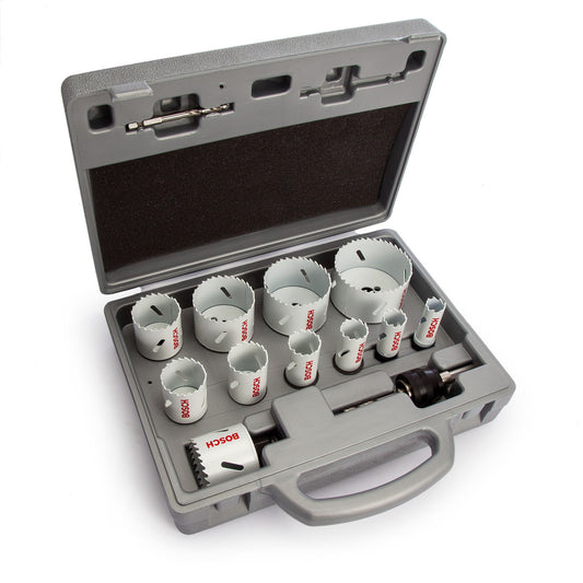 Bosch Progressor Holesaw Set 14 Piece For wood and metal 2608584667