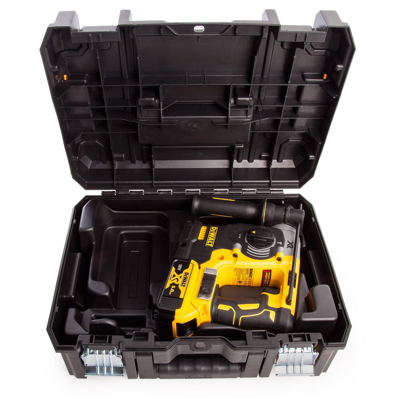 Dewalt  XR 18V 3 Piece Kit with 2 × TSTAK Boxes 3 × 5.0Ah Batteries DCK368P3T