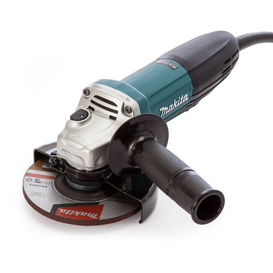 Makita 5 inch 125mm Angle Grinder 110V Wattage 720w Side Handle GA5034