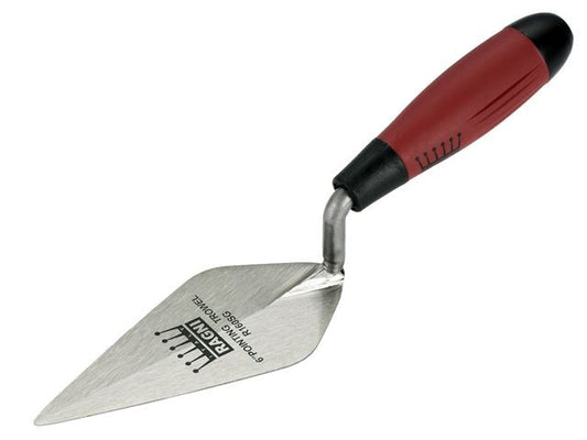 Ragni Soft Grip Pointing Trowel 6in Carbon steel blade R160SG