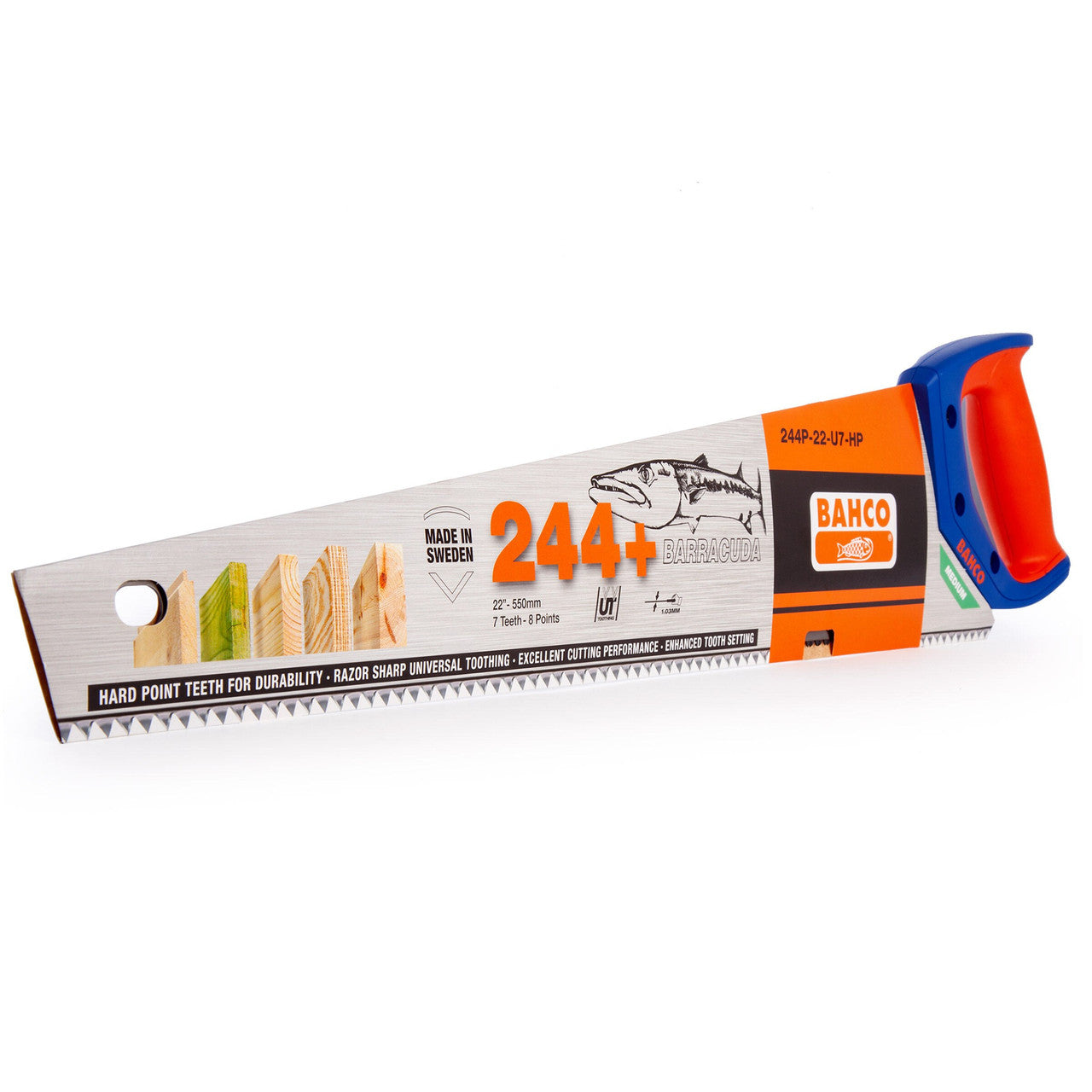 Bahco 244P-22-U7-HP Barracuda Handsaw 550mm/22"