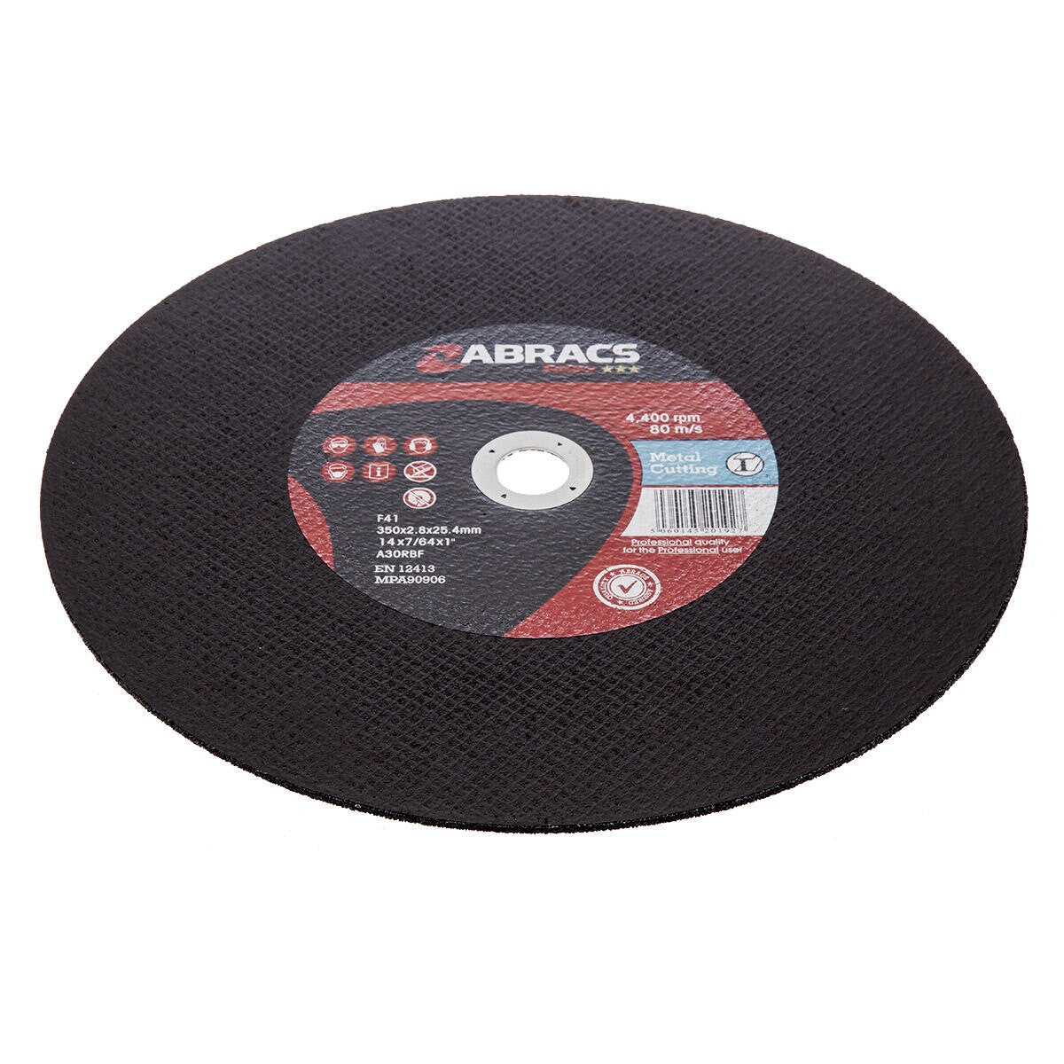 Abracs Proflex Metal Cutting Disc 350mm x 2.8mm 10 Pack PF3502825FM-10