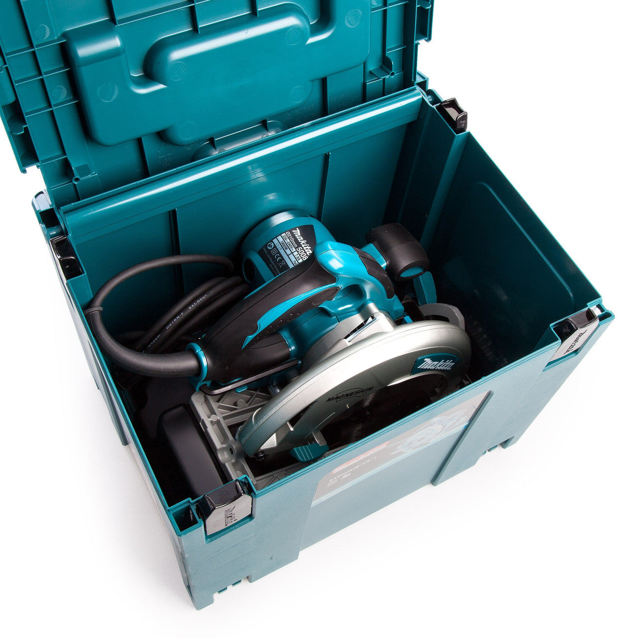 Makita Circular Saw in MakPac Carry Case 8 Inch 210mm 240V speed 5,200rpm 5008MGJ