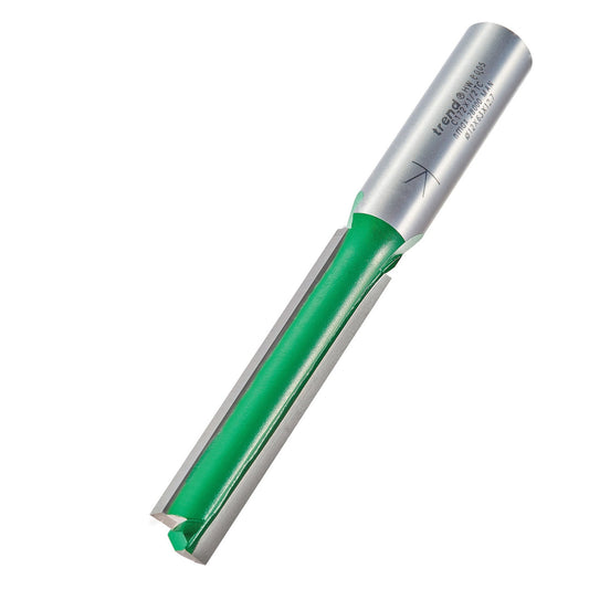 Trend Two Flute Straight Router Cutter 12mm x 1/2" Shank C172X1/2TC