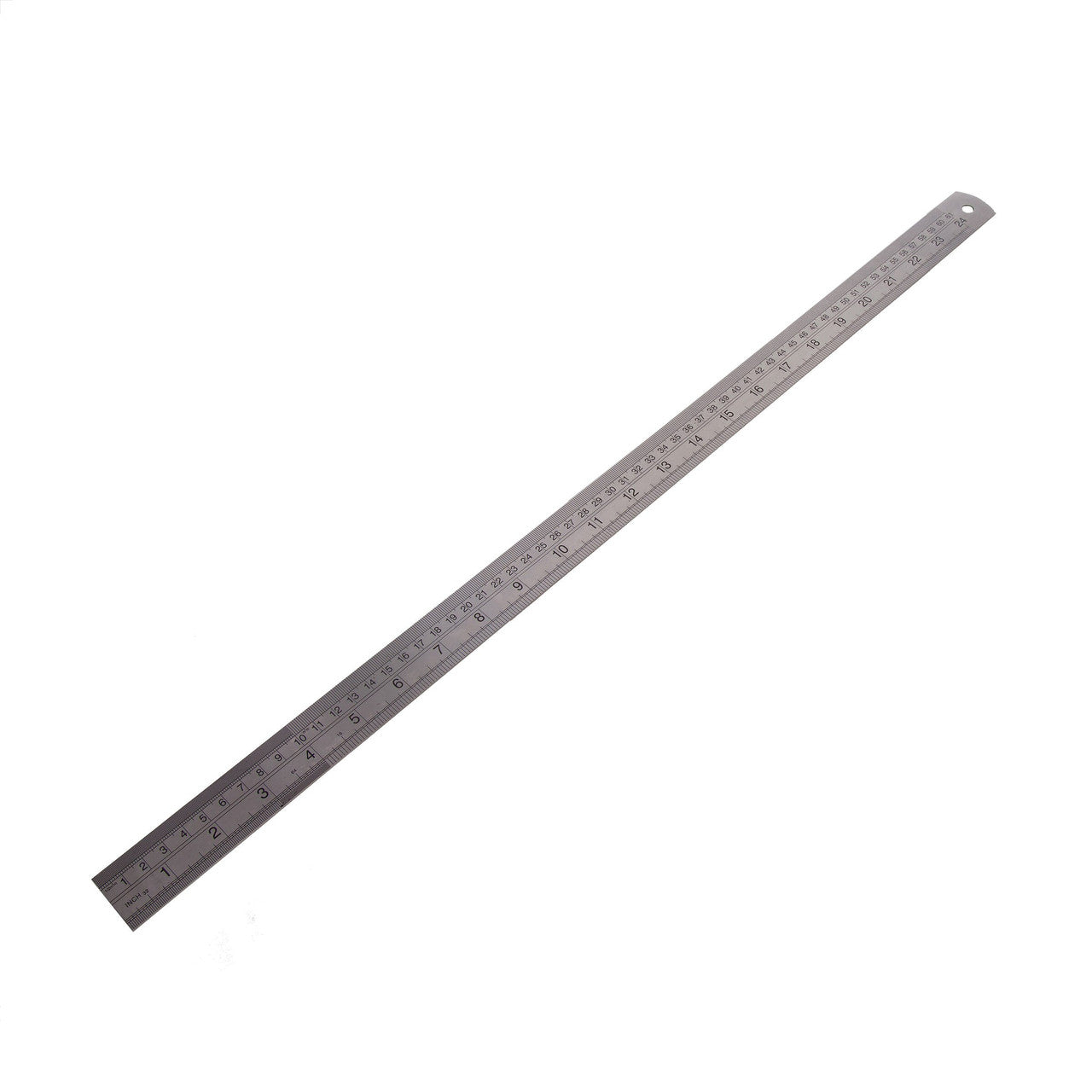 Fisher Stainless Steel Rule 24" 600mm Metric Imperial FR124ME