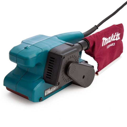 Makita 3 inch 75mm Belt Sander 240V 650w Variable Speed Auto Tracking 9911
