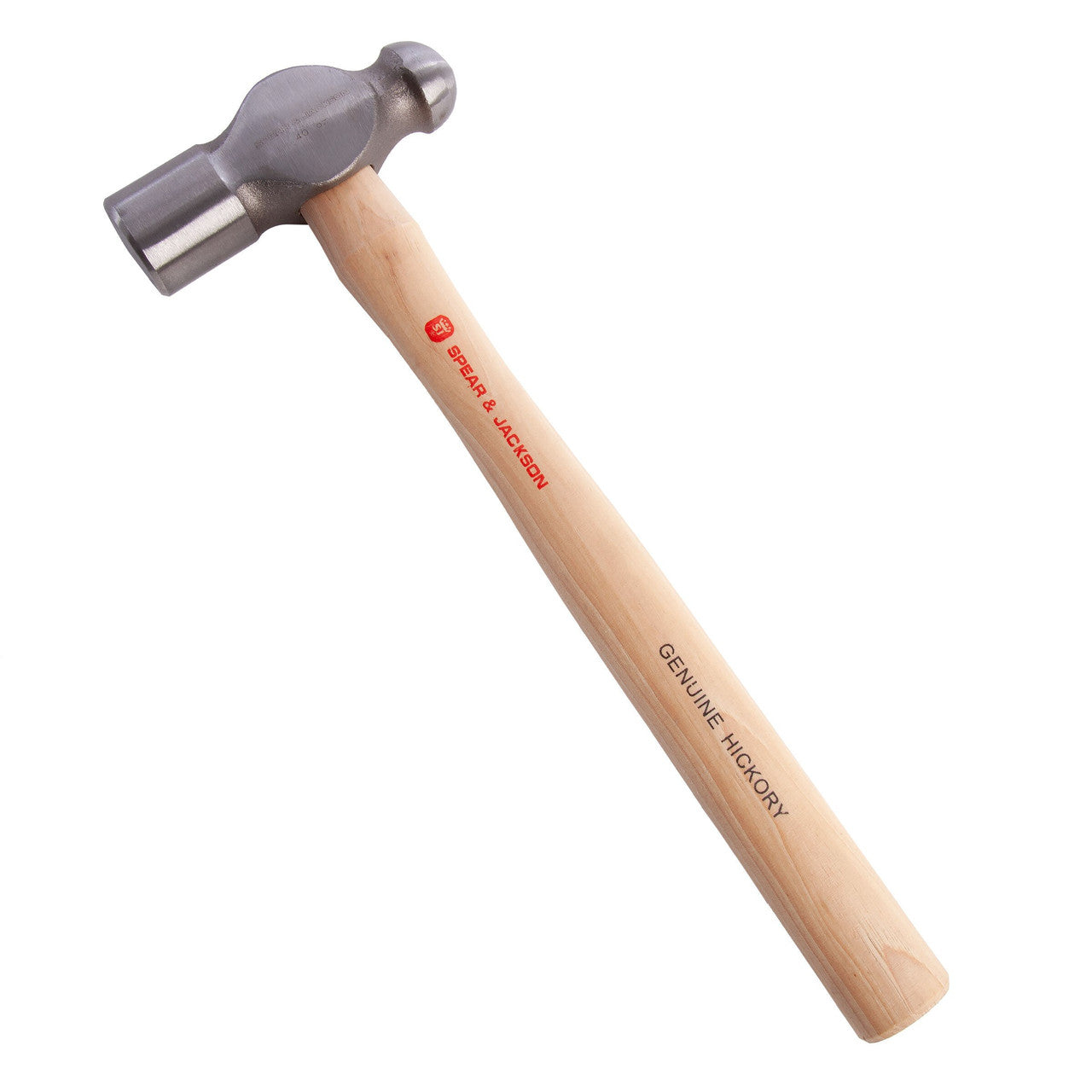 Spear & Jackson Engineers Ball Pein Hickory Hammer 40oz SJ-BPH40