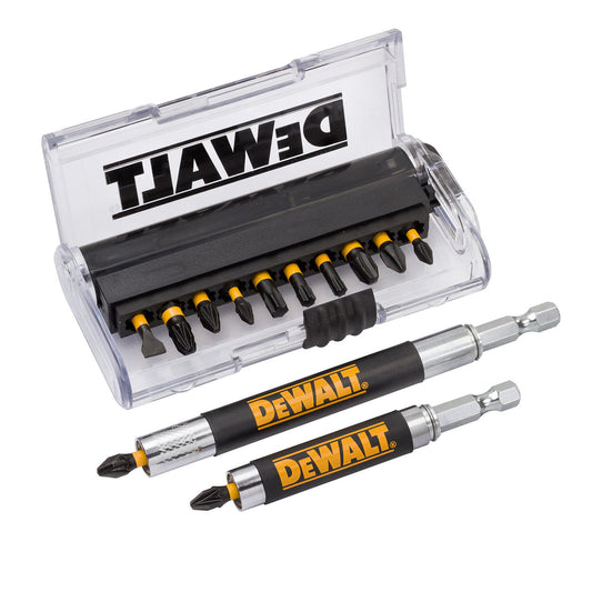 Dewalt Extreme Impact Torsion Assorted Screwdriver Bit Set 14 Piece DT70512T