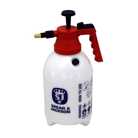 Spear & Jackson 2 Litre Pump Action Pressure Sprayer Lockable Trigger 2LPAPS