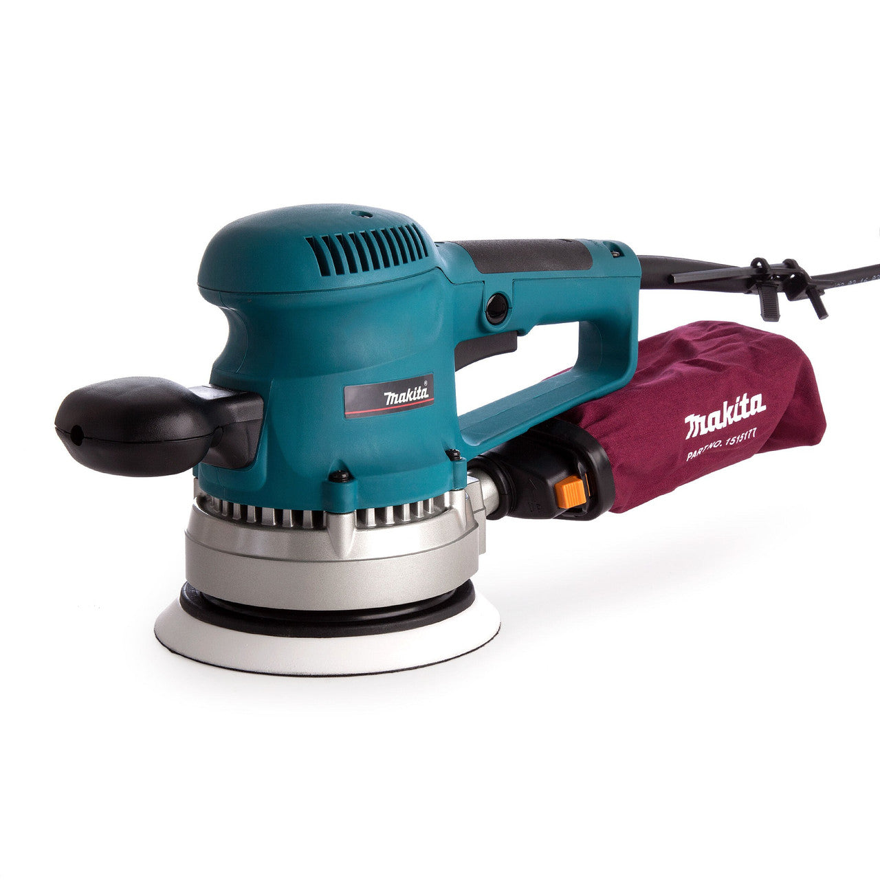 Makita 240V 150mm Random Orbital Sander with 53 Accessories Boxed BO6030