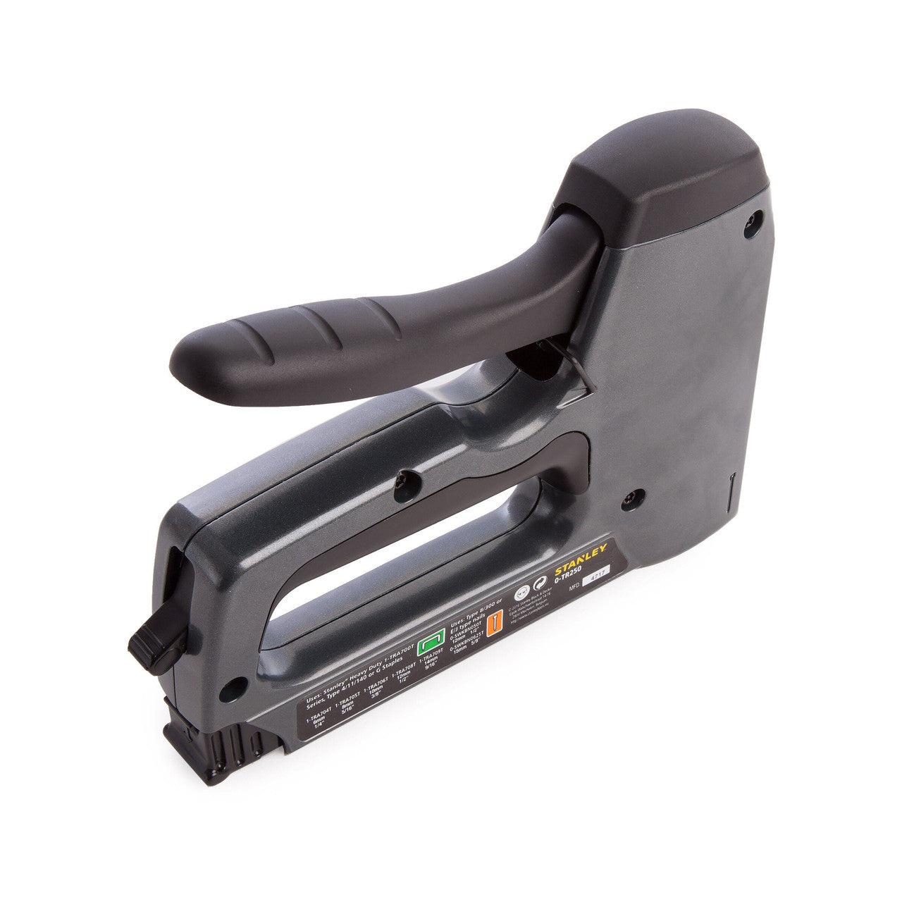 Stanley Heavy Duty Staple & Brad Gun with high low G type Wire Guide 0-TR250