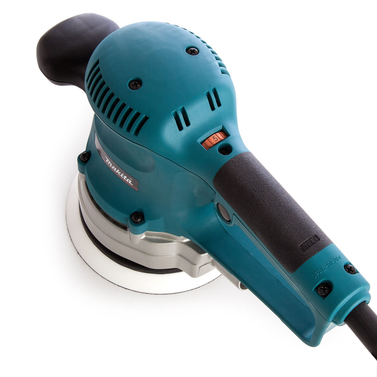 Makita 240V 150mm Random Orbital Sander with 53 Accessories Boxed BO6030
