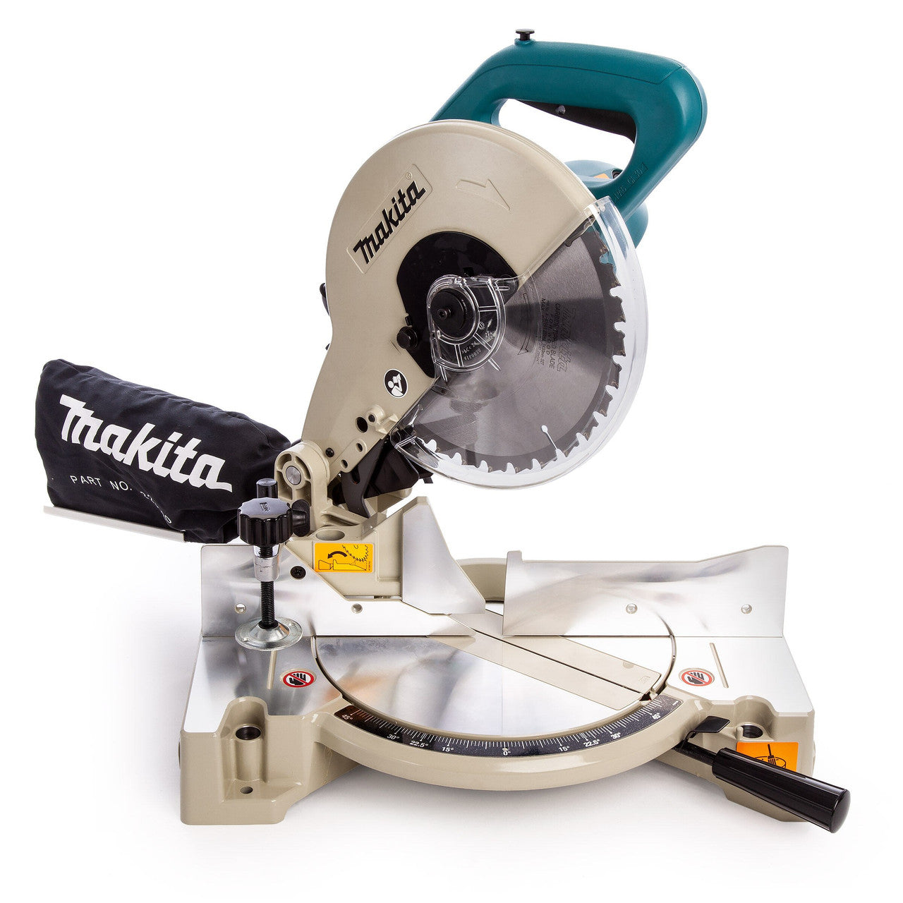 Makita 260mm Mitre Saw 110V Electric Brake 1650 w Dust bag & Holder set LS1040N