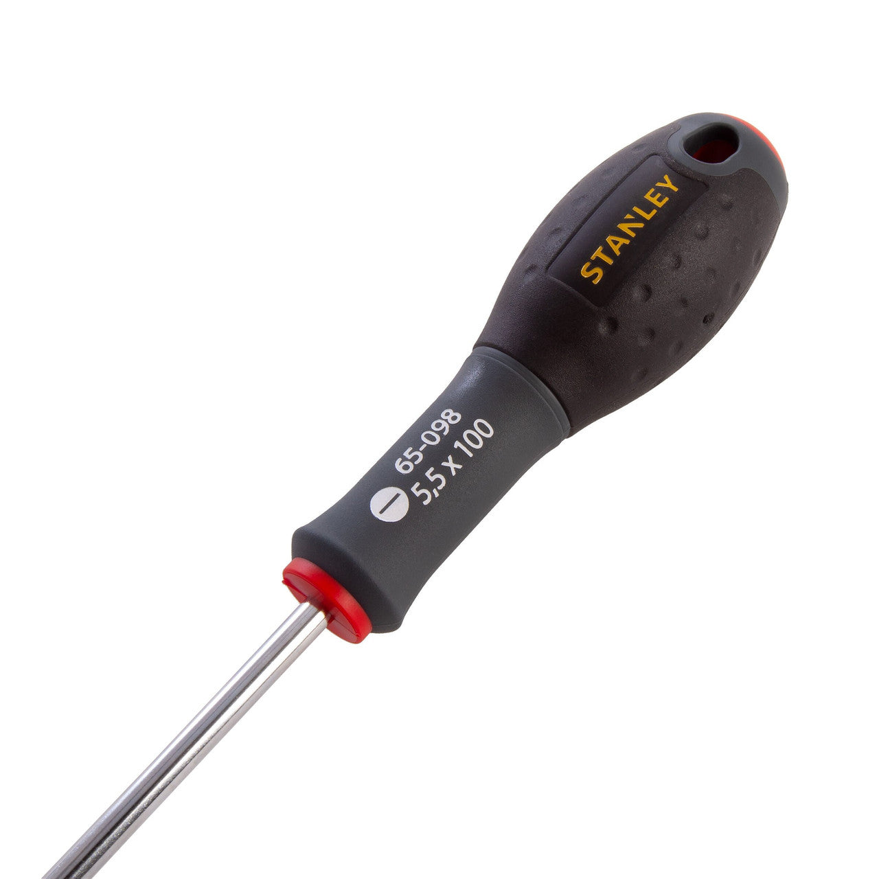 Stanley FatMax Flared Screwdriver 5.5mm x 100mm Soft Grip Handle 0-65-098