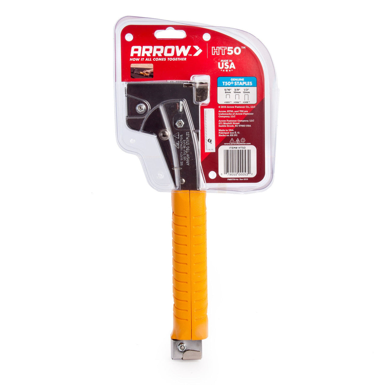 Arrow Tomahawk Heavy Duty Hammer Tacker Steel Construction Weight 0.5kg HT50A