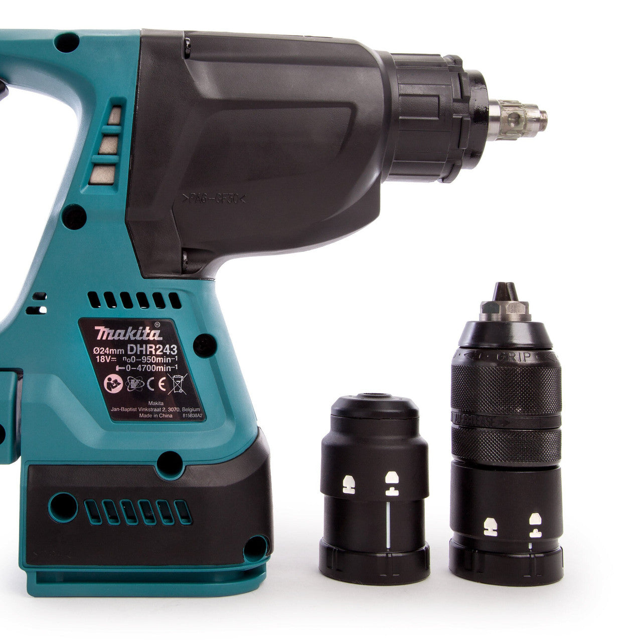 Makita 18V Brushless SDS Plus Rotary Hammer Drill Quick Chuck Body Only DHR243Z
