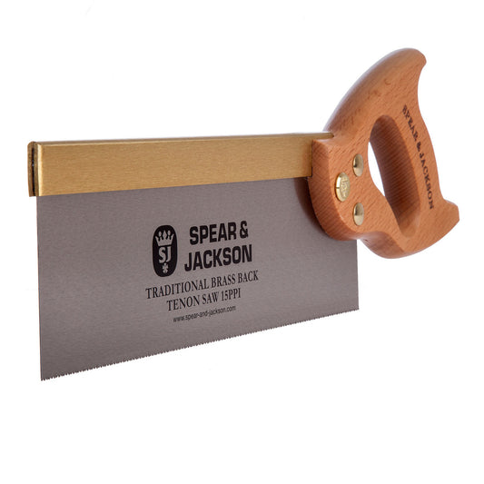 Spear & Jackson Traditional Tenon Saw 300mm 12" 15PPI Cuts Across Grain 9550B