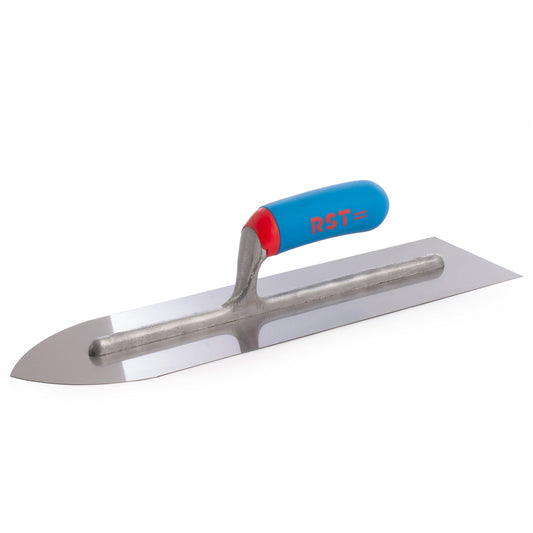RST Carbon Steel Flooring Trowel With Soft Touch Handle 16 x 4 1/2in RTR201S