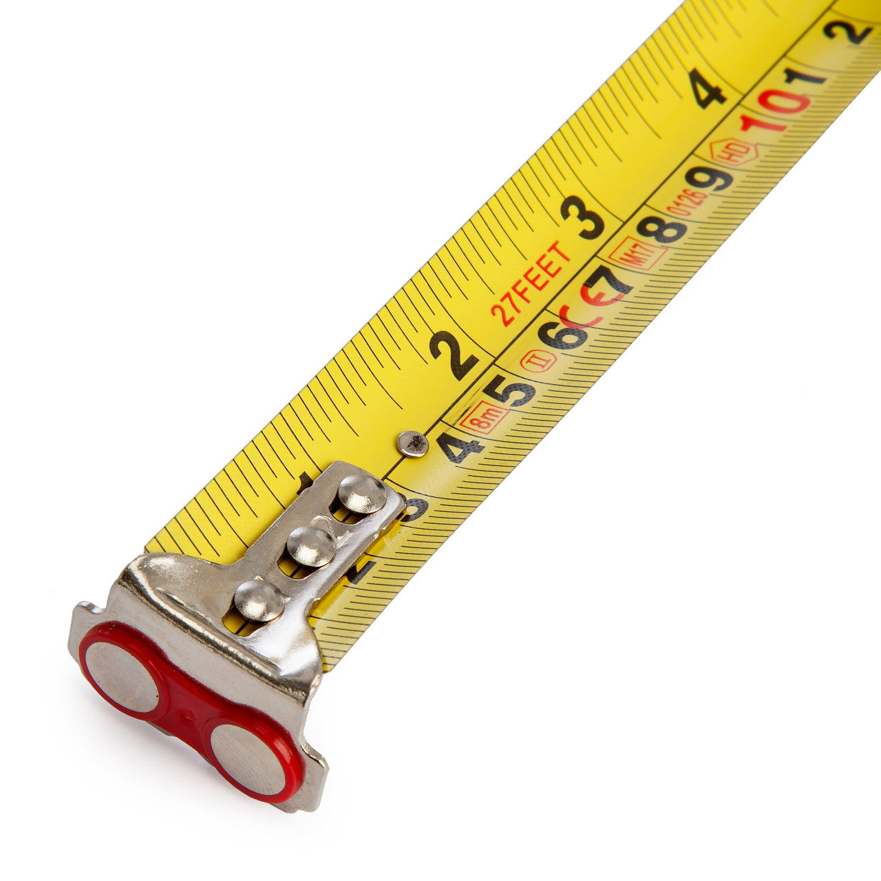 Makita Metric Imperial Tape Measure 8m 26ft Magnetic Hook Width 25mm P-72986