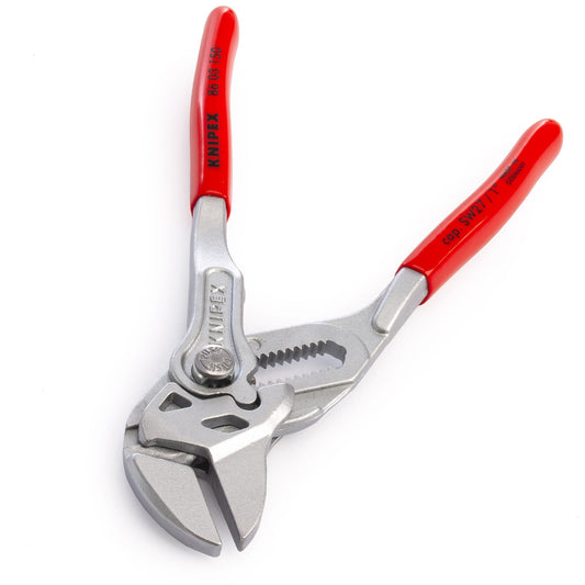 Knipex Adjustable Slip Joint Wrench Chrome Plated 150mm Capacity 27mm 8603150SB