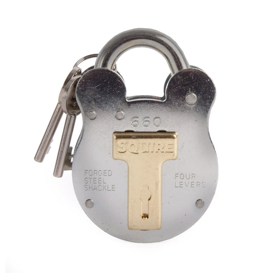 Henry Squire 660 Old English Padlock with Steel Case 64mm HSQ-660