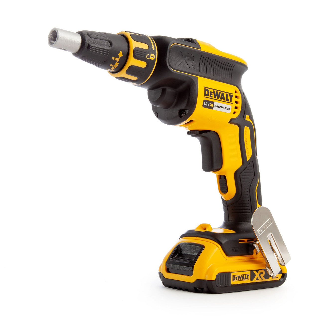Dewalt DCF620D2K 18V Brushless Drywall Collated Screwdriver (2 × 2.0Ah Batteries)