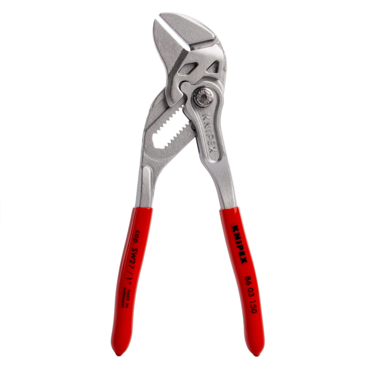 Knipex Adjustable Slip Joint Wrench Chrome Plated 150mm Capacity 27mm 8603150SB