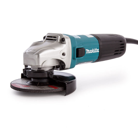 Makita 5 inch/125mm Angle Grinder 110V Soft Start 1400w Side Handle GA5040C