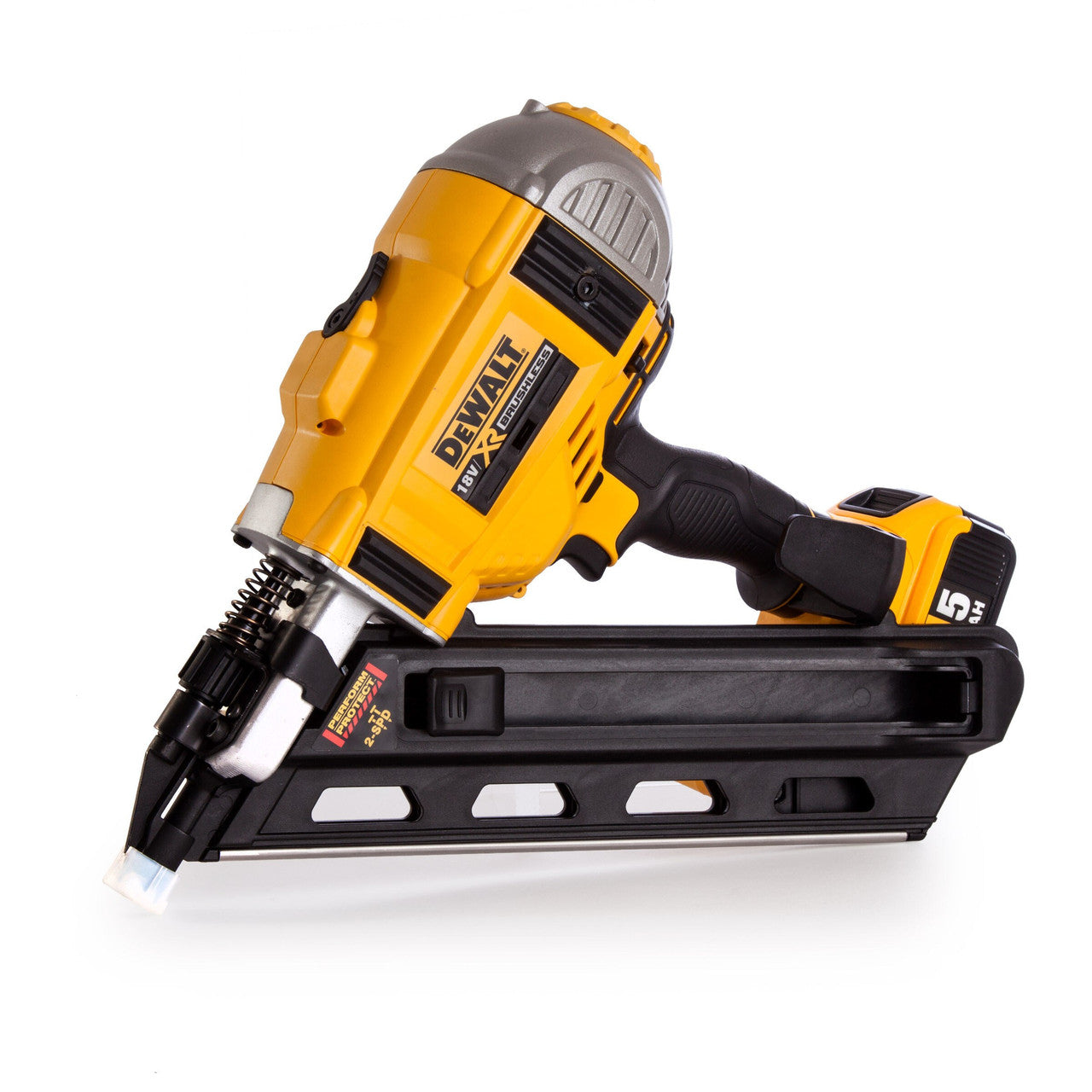 Dewalt DCN692P2 18V XR Brushless 2 Speed Framing Nailer (2 x 5.0Ah Batteries)