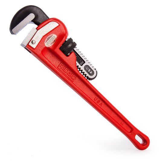 Ridgid Model 14 Straight Pipe Wrench 14 Inch 350mm Capacity 50mm 2in 31020