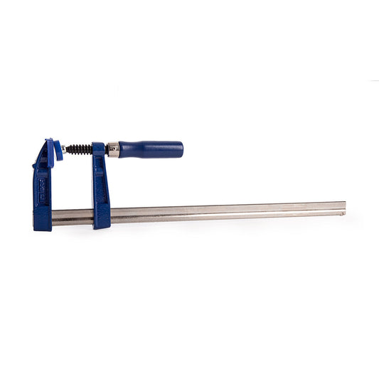 Eclipse Screw Clamp 16in 40cm Throat 80mm Cast Iron Heads Steel Bar EC-SC80R16