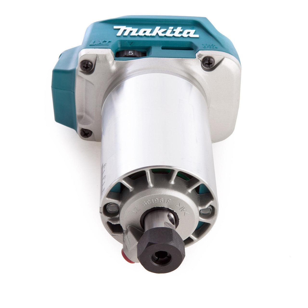 Makita DRT50ZJX3 18V LXT 1/4" Brushless Router/Trimmer with 4 Bases & 2 Guides (Body Only)