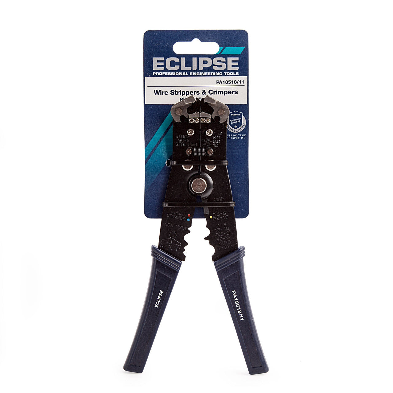 Eclipse PA18518/11 Auto Wire Strippers and Crimpers 8 Inch / 200mm