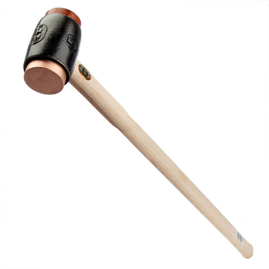 Thor Copper & Hide Hammer Size 5 (70mm) 5000G Wood handle 915mm 03-222