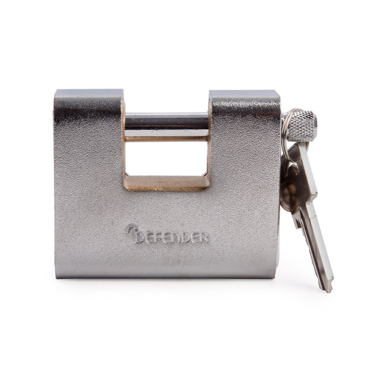 Henry Squire Armoured Warehouse Lock Branded Defender 80mm DFAW80