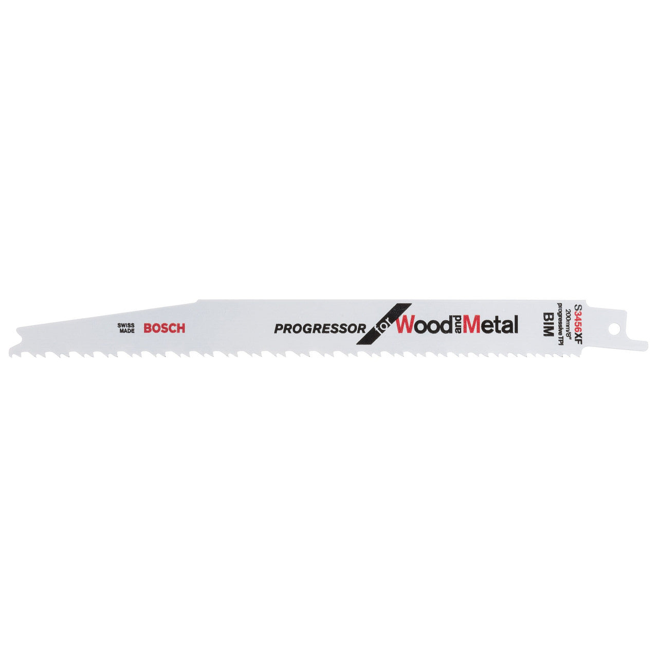 Bosch Progressor Reciprocating Saw Blade for Wood & Metal 200mm 5 Pack S3456XF