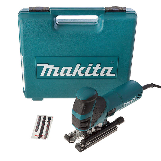 Makita Orbital Jigsaw 240V 720W With Carry Case Soft Start & Job Light 4351FCT