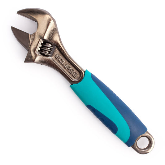 Eclipse Adjustable Wrench 8in 200mm Soft Grip Handle Rust Resistant ADJW8